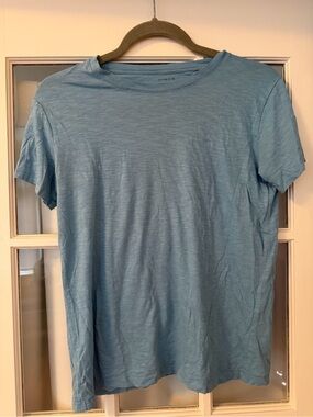 Vince Sky Blue Crewneck Short Sleeve Tee